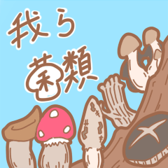 [LINEスタンプ] 我ら菌類