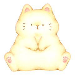 [LINEスタンプ] もちもちねこの日常のスタンプ