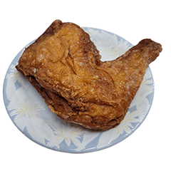 [LINEスタンプ] 食品シリーズ : フライドチキン レッグ
