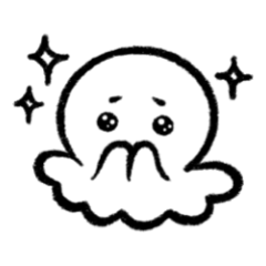 [LINEスタンプ] QQたこちゃん