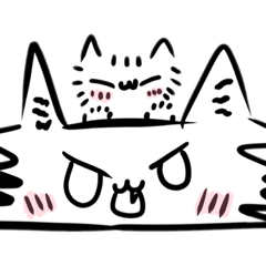 [LINEスタンプ] オコ＆フワニャン！「オコニャン第三弾！」