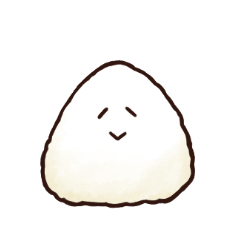 [LINEスタンプ] いきてるおにぎり