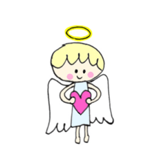 [LINEスタンプ] ちいさい天使