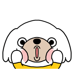 [LINEスタンプ] かわいくて元気なシーズー犬3