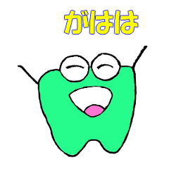 [LINEスタンプ] トゥース君のオノマトペ（1）