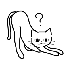 [LINEスタンプ] にゃこちゃん(^._.^)♡