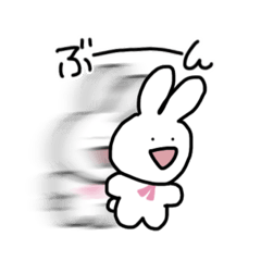 [LINEスタンプ] むかつくうさぎ2