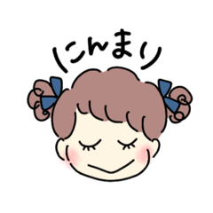 [LINEスタンプ] それなりに使える日常スタンプ(女の子)