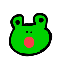 [LINEスタンプ] かえる画伯