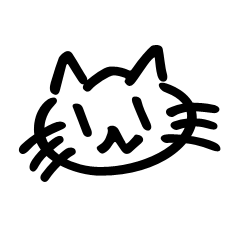 [LINEスタンプ] ねこの妖精「アイク」