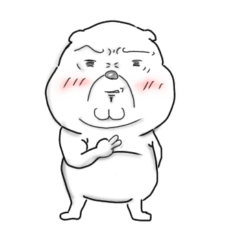 [LINEスタンプ] けつあごくま