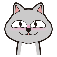 [LINEスタンプ] ひねくれ猫ののんびり生活 2