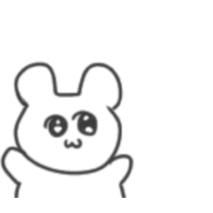 [LINEスタンプ] クマかイヌか製作者にもよく分からん動物