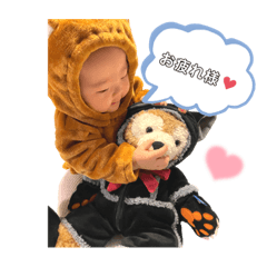 [LINEスタンプ] えまちゃんの日常①