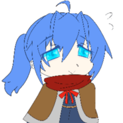 [LINEスタンプ] 青ちゃんと愉楽な友達