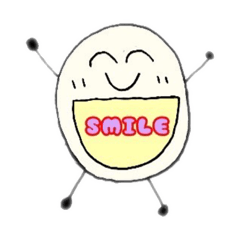 [LINEスタンプ] にこにこたまごさん。