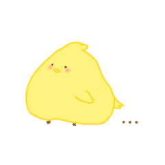 [LINEスタンプ] かわいいひよこさん。