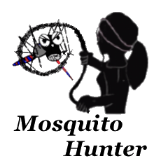 [LINEスタンプ] Mosquito hunter