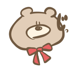 [LINEスタンプ] くまぽち