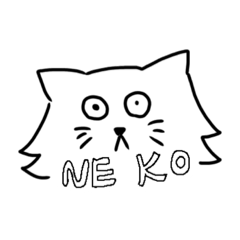 [LINEスタンプ] ねこ？スタンプ