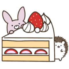 [LINEスタンプ] うさぎとハリネズミ気持ちがいっぱい❤️