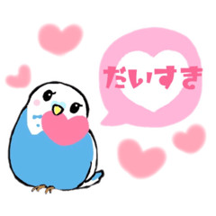 [LINEスタンプ] インコのセイちゃん おしゃべりスタンプ