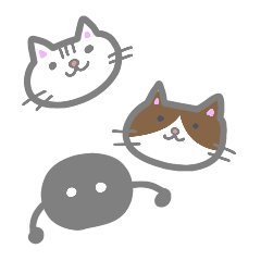 [LINEスタンプ] ねこ師匠とくろまるのスタンプ 2