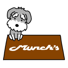 [LINEスタンプ] 大人気看板犬！マンチ先生の可愛いスタンプ