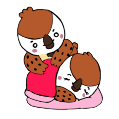 [LINEスタンプ] 日常のスズメのスタンプ（言葉なし）