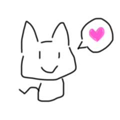 [LINEスタンプ] おとぼけぬこちゃん