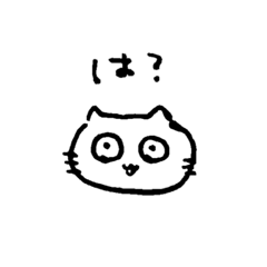 [LINEスタンプ] 無力ネコ