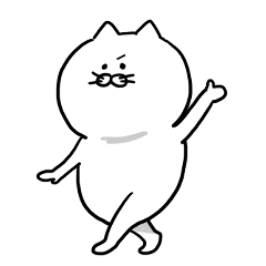 [LINEスタンプ] どっかの猫 ～お仕事をする～