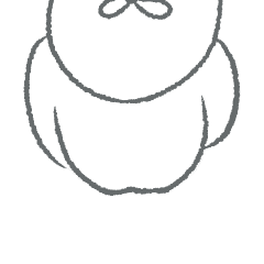 [LINEスタンプ] とぶ みみなしいぬ