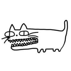 [LINEスタンプ] 大学生なねこ