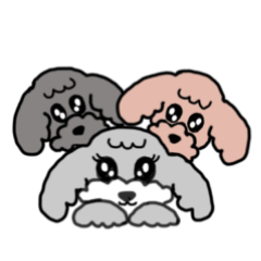 [LINEスタンプ] トイプースリーワンズ(friends)