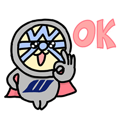 [LINEスタンプ] ワークブルー【基本編】