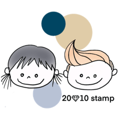 [LINEスタンプ] 20✨10stamp 繋がりstamp