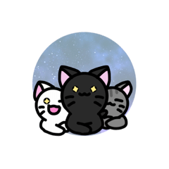 [LINEスタンプ] 猫は猫でも個性あり！