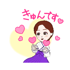 [LINEスタンプ] 和風女子2