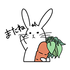 [LINEスタンプ] うさぎ by Jammsworks