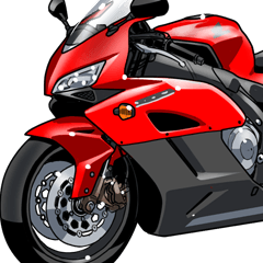 [LINEスタンプ] 1000ccスポーツバイク8(車バイクシリーズ)