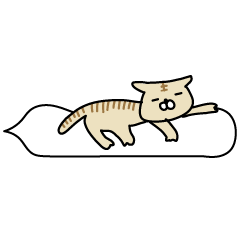 [LINEスタンプ] じゃまねこふきだし