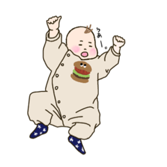 [LINEスタンプ] 赤ちゃんの気持ち (色々)