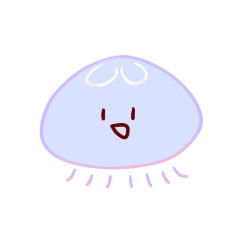 [LINEスタンプ] ミズクラゲちゃん