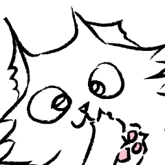 [LINEスタンプ] おちゃめな毛長の猫（敬語）