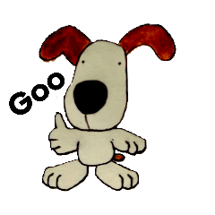 [LINEスタンプ] 犬の10くん シンプルスタンプ