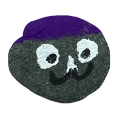 [LINEスタンプ] 意思持った石