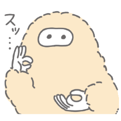 [LINEスタンプ] イエティさん1