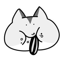 [LINEスタンプ] おなかすいた！どうぶつちゃん