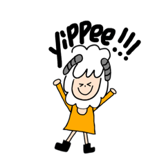 [LINEスタンプ] メェメェ係長